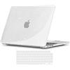 TECOOL Cover compatibile con MacBook Air M5 M4 M3 M2 13,6 Pollici 2022-2026 A3449 A3240 A3113 A2681, Custodia Rigida Protettiva Sottile in Plastica e Copritastiera UE, Glitter