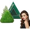 Yelewy Saponetta Triangolare Verde per Capelli,Shampoo Solido Naturale alle Foglie di Cipresso,Shampoo al Sapone Verde Seven,Shampoo Solido Usman Grass,Shampoo Sapone Acqua Riso per Donne e Uomini