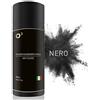 O³ Polvere Volumizzante Capelli UNISEX - 27,5gr NERO - Polvere di Cheratina PREMIUM - Fibre Densificante per Capelli, barba