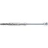 Fischer Tasselli prolungati SXRL 10X160 T, 50 tasselli e 50 viti,per: facciate, controsoffitti e sottostrutture per tetti in legno e metallo, cornici in legno, serramenti e finestre, 522703