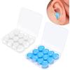 ZKGYUS Tappi per le orecchie in silicone per dormire, nuoto e concerti