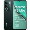 realme P3 lite, Smartphone,Verde, 8+256 GB, display Eye Comfort da 120 Hz, batteria da 6000 mAh, chipset T7250, fotocamera AI da 50 MP, ricarica da 15 W (senza adattatore)