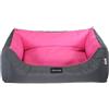 Fabotex dreamaway boston petit sofà grigio fucsia 100x80x25cm