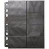 Ultimate Guard 14 Pocket Compact Pages Standard Size E Mini American Black (10) Ultimate Guard
