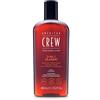 American Crew 3 In 1 Classic 450 ml Shampoo, Balsamo e Gel Doccia Flacone