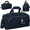 safta Real Madrid, borsa sportiva 25/26, ideale per bambini di diverse età, comoda e versatile, qualità e resistenza, 50 x 25 x 25 cm