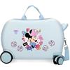 Disney Joumma Minnie Flowers Valigia per Bambini Bianco 45x31x20 cm Rigido 1.8 kgs ABS 1.8 kgs 24.6 L Bagaglio a Mano