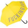 FISURA OMBRELLO 'FUCKING RAIN' GIALLO FLUO