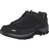 CMP Rigel Low Trekking Shoes Wp, Scarpe da trekking Uomo, Nero-Grey 73UC, 40 EU