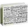 HAKU Portagiornali Bianco, Metallo - Dim. L 35 cm x A 26 cm x P 10 cm, Stile Moderno