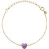 Breil Bracciale Breil Donna CANDY in Acciaio Ametista TJ3601 CANDY
