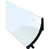 STORMGUARD 07SR0140914A 63-914 mm in alluminio SRD 63 mm deflettore pioggia barra antigoccia 914 mm