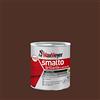 MAXMEYER Smalto a solvente per ferro e legno brillante MARRONE R8016 0,125 L