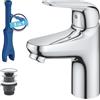GROHE Swift Miscelatore monocomando per lavabo, Taglia S, cromo, 24323001