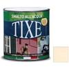 TIXE Smalto all'Acqua per Legno e Metallo | Vernice all'Acqua Pronto all'Uso, Resistente Copertura Lucida o Opaca | 125 ml | Bianco Opaco | Made in Italy