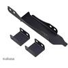 Akasa Staffa per slot PCI Akasa per montaggio ventole 120mm Nero