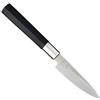 KAI Wasabi Black Coltello multiuso 10,0 cm lunghezza lama - acciaio inossidabile 6A/1K6 lucidato 58 (±1) HRC - manico in polipropilene nero - coltello universale - Made in Japan