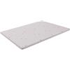 MiaSuite TOPPER CORRETTORE IN MEMORYFOAM PER MATERASSO MISURA FRANCESE 140x190 ALTEZZA 3 CM SFODERABILE ALOE VERA
