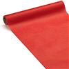 LE NAPPAGE ARTS DE LA TABLE Runner da tavolo 3 in 1 Airlaid rosso FSC®, 0,40 x 4,80 m