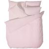Bianca Cotton Soft Bianca Plain Dyed Cotton Percale Pink 200TC Flat Sheet 240 x 280 cm