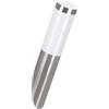 Eglo Applique da esterno a LED Helsinki, lampada da esterno a 1 fiamma, applique in acciaio inox in argento e plastica in bianco, attacco E27, IP55