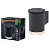 OSRAM Lampada da esterno ENDURA STYLE SOLAR OXFORD, 0,5 W, 50 lm, lampada da parete, grigio scuro, illuminazione indiretta, batteria ricaricabile, classe di protezione IP44, temperatura di colore