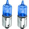 cyclingcolors 2x lampadina 12V 10W BA9S blu lampara faro angel eyes luce auto moto