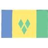 AZ FLAG BANDIERA SAINT VINCENT E GRENADINE 90x60cm - BANDIERA CARAIBE 60 x 90 cm - AZ FLAG