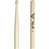 Vater Bacchette di Vater VSM7AN - 7A Serie Sugar Maple - Punta in Nylon a goccia | 7A Nylon - 16 pollici / 40,64 cm - acero da zucchero - pelle ovale piccola in nylon