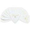Fender 351 Plettri Thin Bianchi per Chitarra 0.46mm 12x | Set 12 plettri thin 0.46mm, chitarra elettrica & acustica, flessibili, principianti, forma 351 classica, bianchi