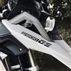 Black Doves Graphics - n.2 Adesivi Becco Serbatoio compatibili con BMW R 1200 GS e Adventure (nero)
