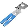 Knauf Punzonatrice per metallo - Pinze per crimpare profili metallici con timbro sostituibile, pinza crimpatrice con tappo tra le maniglie
