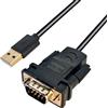 DSD TECH SH-RS232A Cavo Adattatore seriale DB9 da USB a RS232 con Chip FTDI FT232 per Windows, Linux, Mac OS (5.9FT / 1.8M)