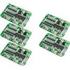 TECNOIOT 5pcs 6S 15A 24V PCB BMS Protection Board For 6 Pack 18650 Li-ion Lithium Battery