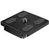 K&F Concept RQ50 Piastra a Sgancio Rapido Rilascio Rapido Universale Lega di Alluminio per Fotocamera con Vite di 1/4 Reflex Mirrorless Videocamera