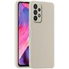 HULLIN Custodia per Telefono in Silicone Colorato, Adatta per Samsung Galaxy A52 / A52 5G / A52s 5G (6.5) - Bianco antico