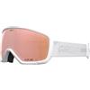 Giro Millie Goggle Occhiali da neve da sci e snowboard Unisize | VIVIVID ZEISS disco, EXV ampio, anti-appannamento, OTG, compatibile con casco, colore: bianco rails - Lenti: oro rosa