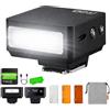 Godox Flash iT20 R IT20R Flash TTL per Ricoh 𝐆𝐑 𝐈𝐈𝐈𝐱 𝐆𝐑 𝐈𝐈𝐈, Flash Batteria Incorporata da 300mAh con Diffusore Magnetico e Filtro Colorato Riciclaggio 1,5s