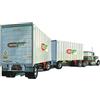 AMT 1/25 Doppio Header Tandem Van Trailer