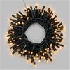 XMASKING Catena Decorata 7,2 m, 180 LED Bianco Caldo, Telecomando Multifunzione, Cavo Verde, Batteria, Esterno