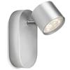 Philips LED Faretto a Parete, 1x4.5W, Alluminio