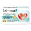 Ezimega 3, Integratore per il Colesterolo a Base di Monacolina K, Resveratrolo, Coenzima Q10, Lp-Ldl Probiotico Lactobacillus Plantarum, Acido Folico, 20 Compresse
