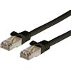 TECHLY PROFESSIONAL TECHLY ICOC LS6A-050-BKT CAVO PATCH LAN CAT 6A RJ45 S/FTP LSZH 5 METRI COLORE NERO