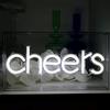 WD LifeStyle Insegna Neon con Cornice in Plexiglass 23 x 13 Cm Decoro Cheers