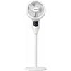 ZEPHIR Colore Bianco, CONFEZIONE 1 *** Ventilatore circolare a piantana zephir 3 velocità 3 altezze 45-65-90 cm telecomando e display led timer 12h telecomando