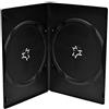 MediaRange Prodye - Economy Scatole per 2 DVD 's, 7 mm, Nero, 100 pezzi