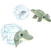 Wild Republic Hatchling Crocodile, Peluche, 15 cm, Giocattolo di Peluche, Imbottitura in Bottiglie d'Acqua Riciclate
