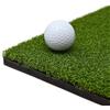 SimSpace Standard Golf Hitting Mat - Artificial Turf Practice Mat for Indoor & Outdoor Golf Training, Driving, Chipping & Swing Practice with Rubber Base - 150cm x 150cm