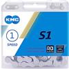 KMC S1 Wide Chain, Catena Unisex Adulto, Marrone, 1/2 x 1/8 (Confezione da 2)
