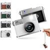 Sxhlseller Mini Fotocamera Portachiavi, Videoregistratore 1080P Fotocamera Digitale da 2 MP con Schermo a Colori e Luce Flash, Piccole Fotocamere retrò Ricaricabili per Vlog di Viaggio (WHITE)